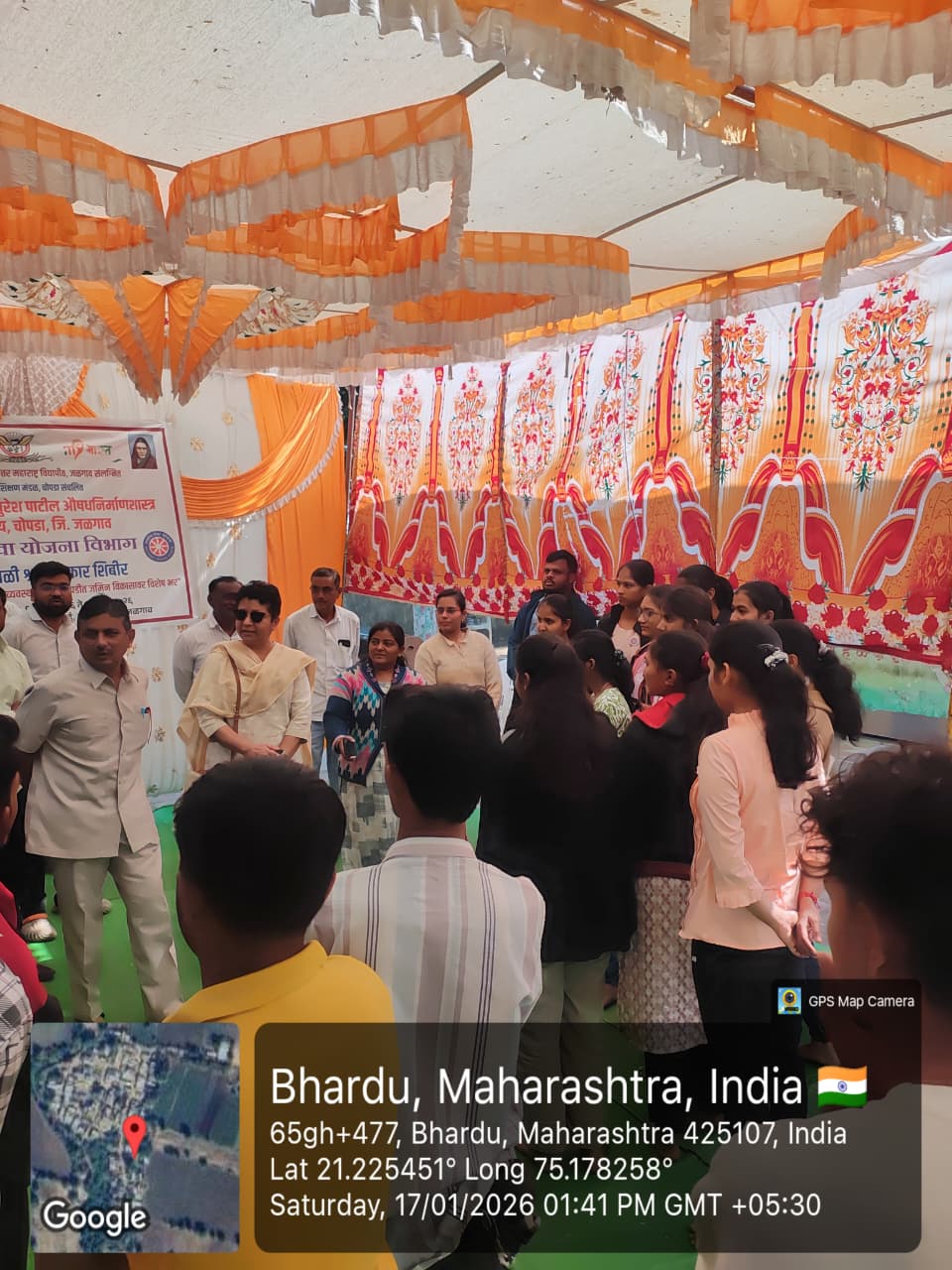 On the 6th day of the camp, i.e., 17th January 2026, the day began with Prabhat Pheri (morning awakening rally) and yoga practice